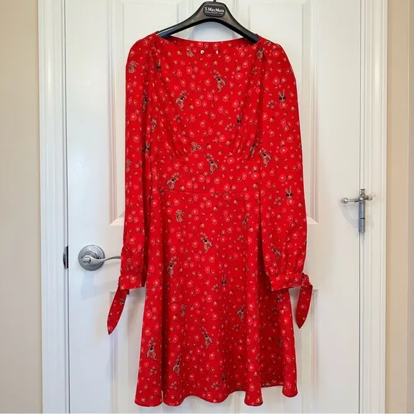 NWOT Marella By Max Mara Label-cut Crèpe Dress Size: Medium US4/6 All Seasons
