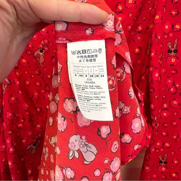 NWOT Marella By Max Mara Label-cut Crèpe Dress Size: Medium US4/6 All Seasons
