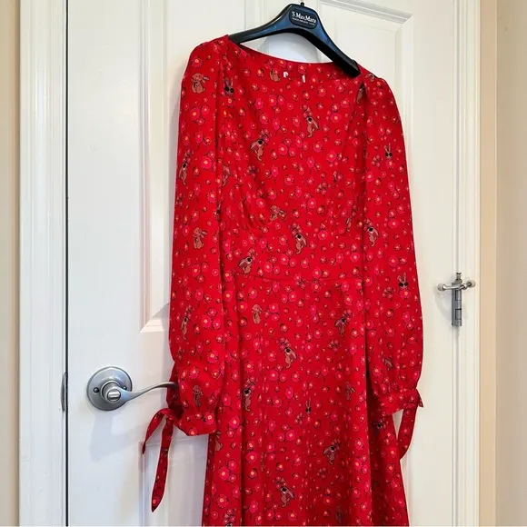 NWOT Marella By Max Mara Label-cut Crèpe Dress Size: Medium US4/6 All Seasons