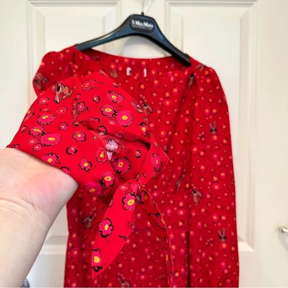 NWOT Marella By Max Mara Label-cut Crèpe Dress Size: Medium US4/6 All Seasons