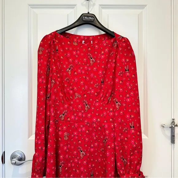 NWOT Marella By Max Mara Label-cut Crèpe Dress Size: Medium US4/6 All Seasons