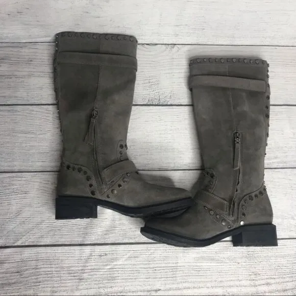 Nwot Sam Edelman Women’s Deryn Gray Boots Size 6.5