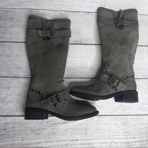 Nwot Sam Edelman Women’s Deryn Gray Boots Size 6.5