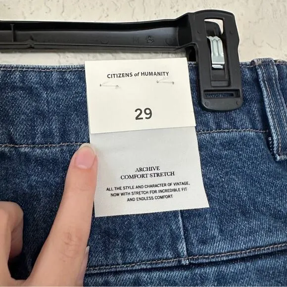 NWT Citizens of Humanity Delena Cargo Jean Pant In Alma 29