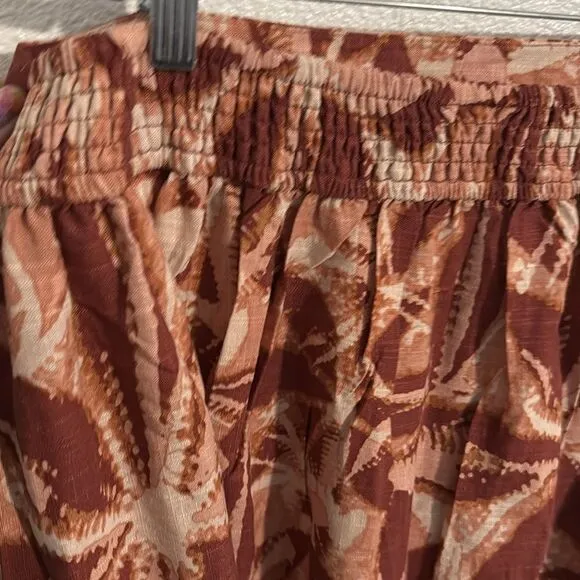 NWT- City Chic- Tully Skirt - rust floral maxi skirt- size 20