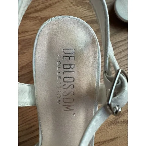 NWT De Blossom Collection Sandals, Heels, Shoes Size 8 Adyson Open Toe NewInBox