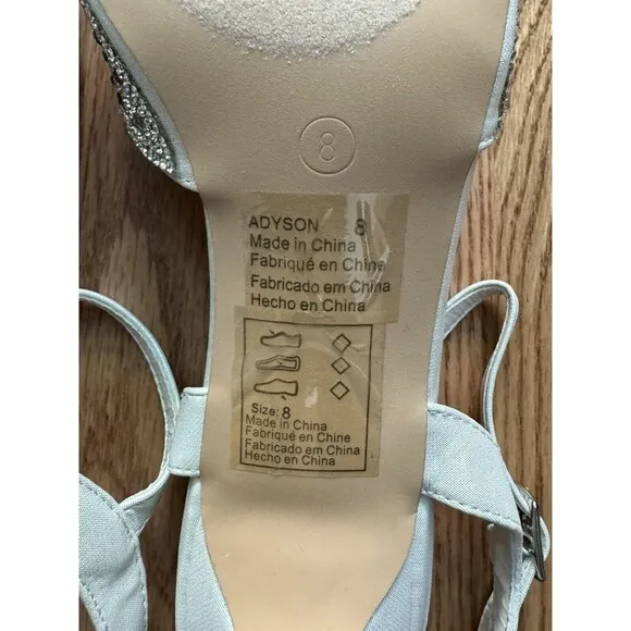NWT De Blossom Collection Sandals, Heels, Shoes Size 8 Adyson Open Toe NewInBox