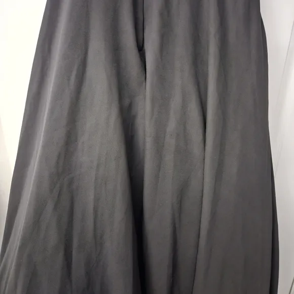 NWT Ieena for Mac Duggal Black Classic Sleeveless A-Line Gown  Pockets SZ 12