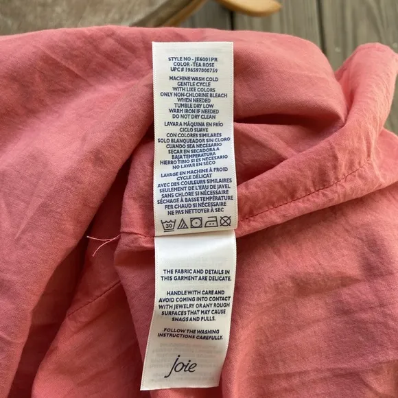 NWT Joie Tea Rose Cotton Maxi Dress Women’s Size XL