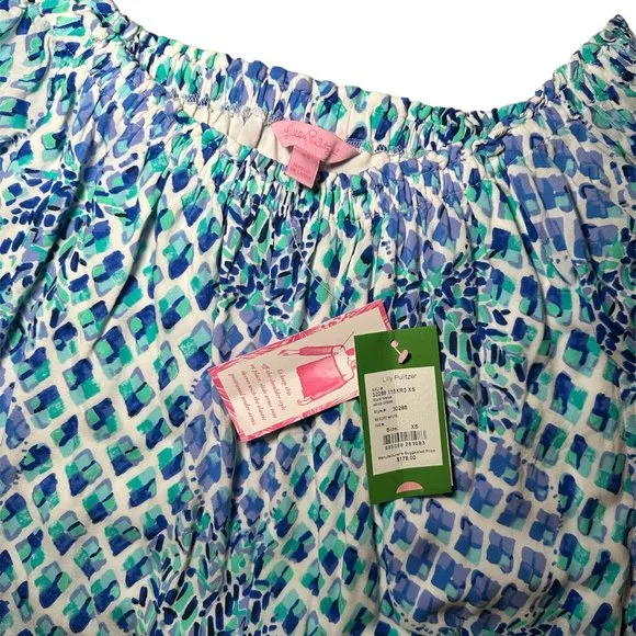 NWT Lilly Pulitzer Nevie Off The Shoulder Dress