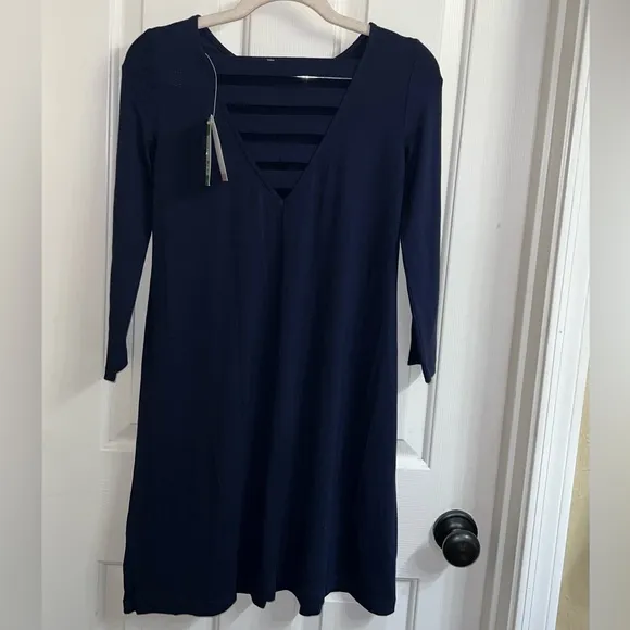 NWT Lilly Pulitzer Ophelia Dress Navy Size XXS