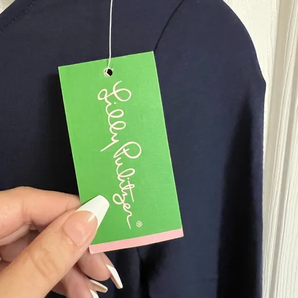 NWT Lilly Pulitzer Ophelia Dress Navy Size XXS