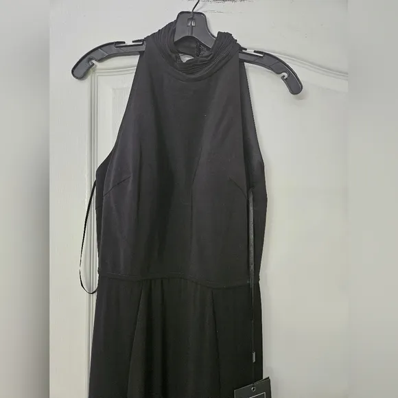 NWT Mac Duggal 26127 Black Cutout Back Formal Gown SZ 6
