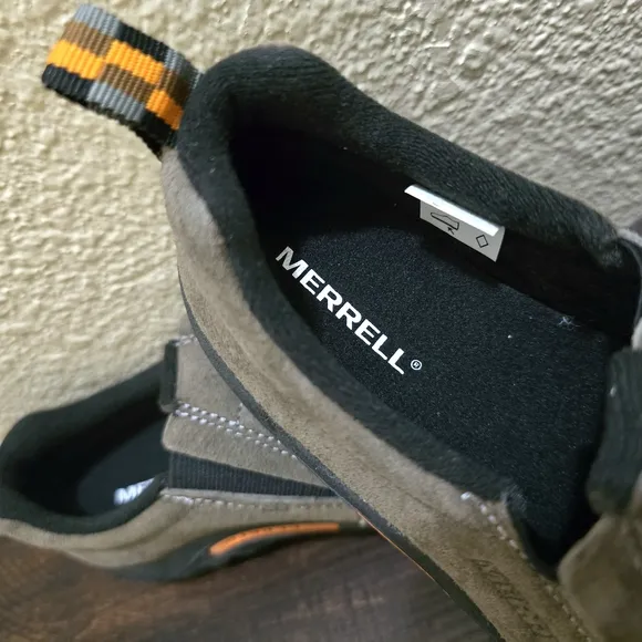 NWT Merrell Kid's Jungle Moc Gunsmoke  Slip-On Shoes Size 1.5 Youth