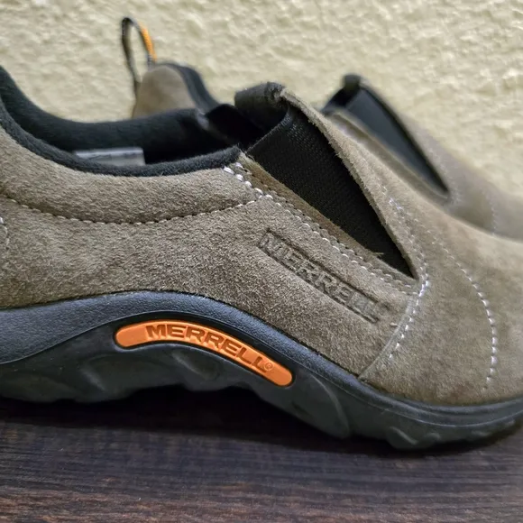 NWT Merrell Kid's Jungle Moc Gunsmoke  Slip-On Shoes Size 1.5 Youth