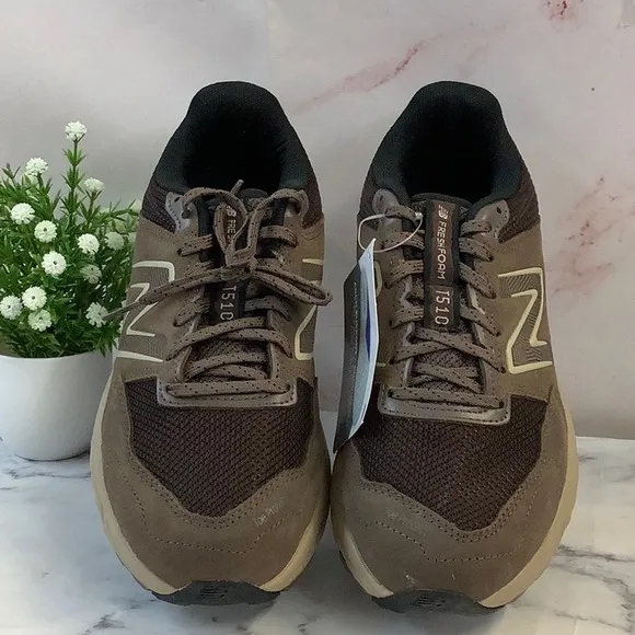 NWT New Balance Fresh Foam T510v6 H2O Resist Dark Mushroom/Black Coffee