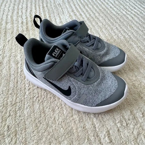 NWT Nike Kids Flex Experience RN 8 PSV Runner Gray Shoes