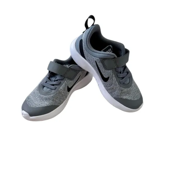 NWT Nike Kids Flex Experience RN 8 PSV Runner Gray Shoes