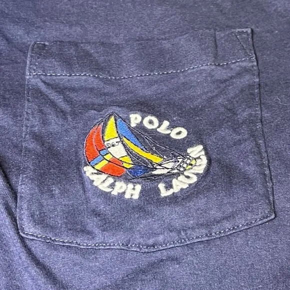NWT Polo Ralph Lauren Sailboat Sailor Boat Yacht Regatta Pocket Soft Shirt XXL