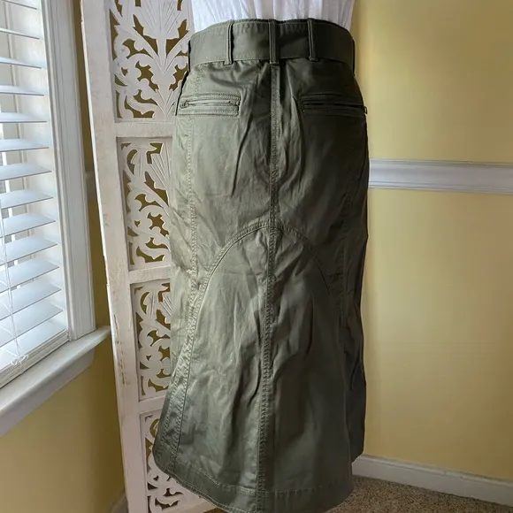 NWT Ralph Polo arena green skirt Sz2