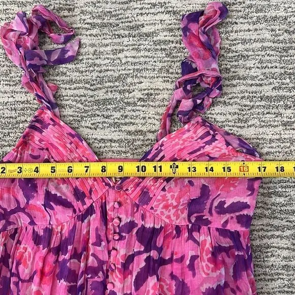 NWT ROCOCO SAND Lei Maxi Dress in Bubblegum Medium Revolve