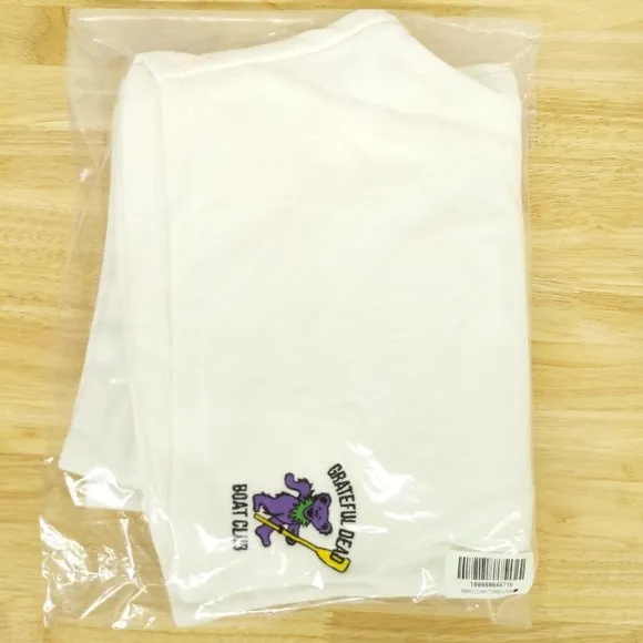 NWT Rowing Blazers x Grateful Dead Boat Club Reverse Weave Sweatshorts in White