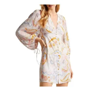NWT Ted Baker Thelia Exaggerated Sleeve Mini Dress US Size 2