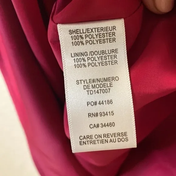 NWT - Trina Turk Madame Butterfly Cape Sleeve Crepe Dress - Size 2