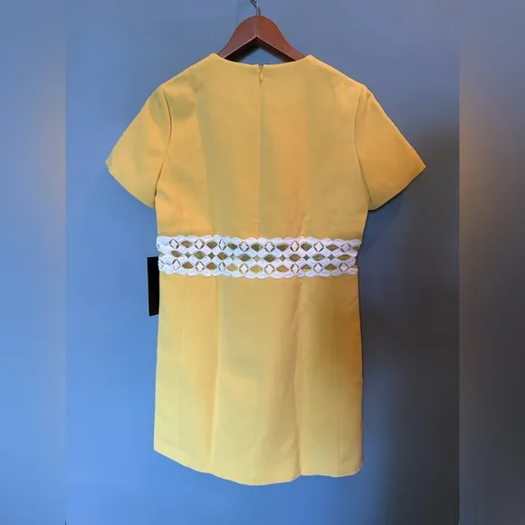 NWT TUCKERNUCK Canary Mod Camelot Dress Yellow Aspen Gold Dara Dress Size Small