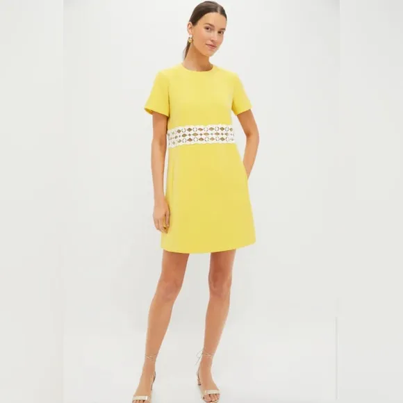 NWT TUCKERNUCK Canary Mod Camelot Dress Yellow Aspen Gold Dara Dress Size Small