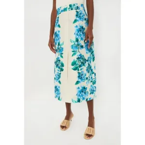 NWT Tuckernuck Water's Edge Hydrangea Kennedy Skirt, 3XL