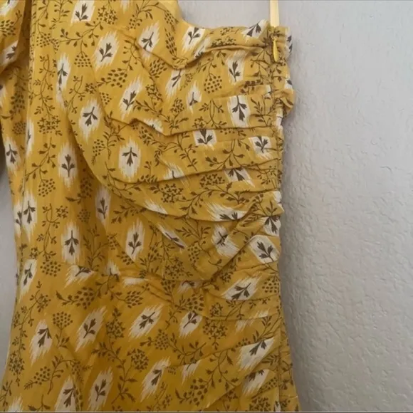 NWT VERONICA BEARD Dress Virginia Floral One Shoulder Size: 12