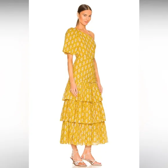 NWT VERONICA BEARD “Virginia” One Shoulder Dress - Size 16