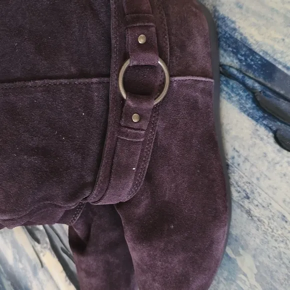 NWT, Women's Brown Suede Boots 8.5