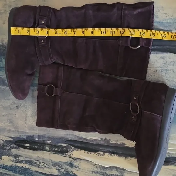 NWT, Women's Brown Suede Boots 8.5