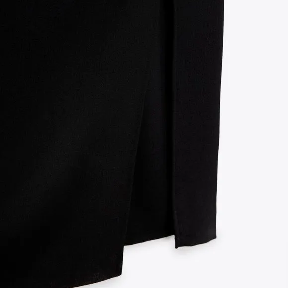 NWT ZARA RUCHED WAIST MIDI DRESS/ZARA BUSINESS CASUAL DRESS