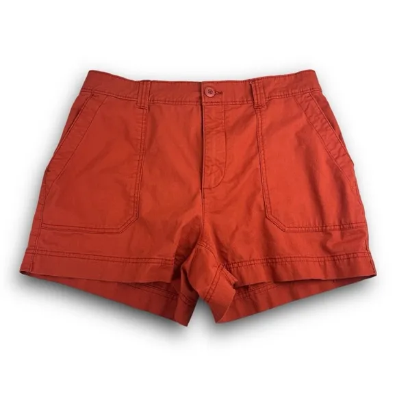 OLD NAVY Lot of 5 High-Waisted OGC Chino Shorts 3.5&quot; A-Line Wide Leg Minimalist