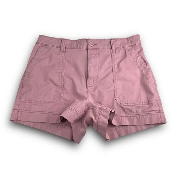 OLD NAVY Lot of 5 High-Waisted OGC Chino Shorts 3.5&quot; A-Line Wide Leg Minimalist