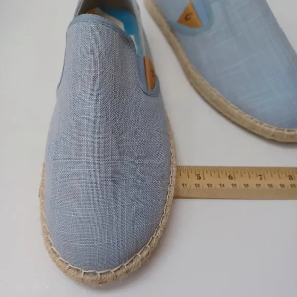 Olu Kai Shoes Kaula Pa'a Kapa Convertible Espadrille Flats Womens US 9.5