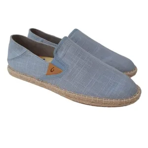 Olu Kai Shoes Kaula Pa'a Kapa Convertible Espadrille Flats Womens US 9.5