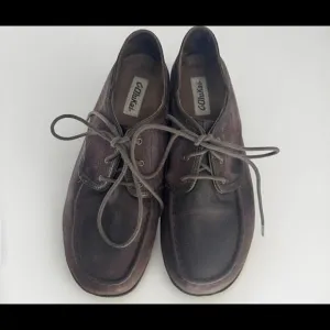 OluKai Kupa’a Men’s Shoes Lace Up Slip On Leather Shoes Boots Size 12  Brown