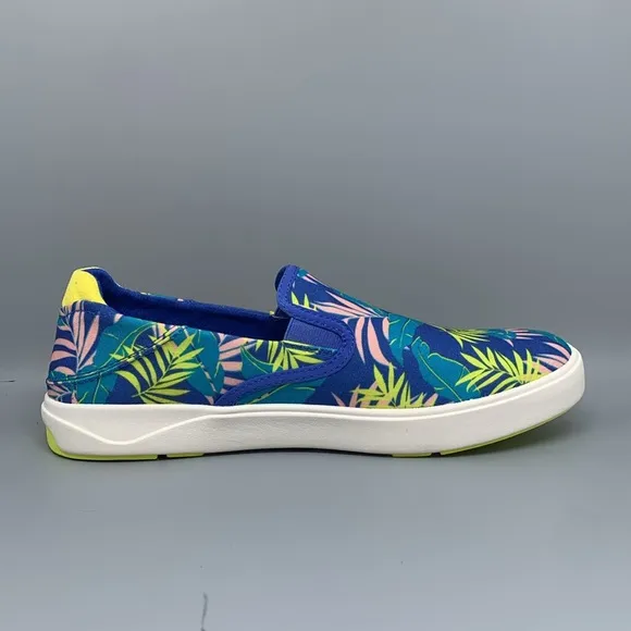 Olukai Lae'ahi Pa'l Floral Slip-On Shoes Men's Sz 10 EU43