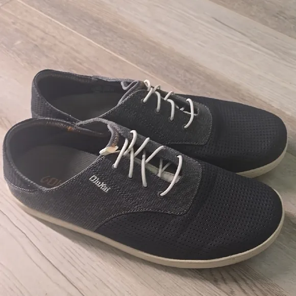 Olukai Men's Black Casual Shoes