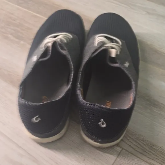 Olukai Men's Black Casual Shoes