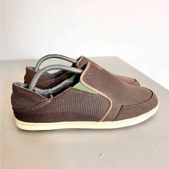 Olukai Men’s Shoes Nohea Mesh Slip On Size 9 Boat Shoes
