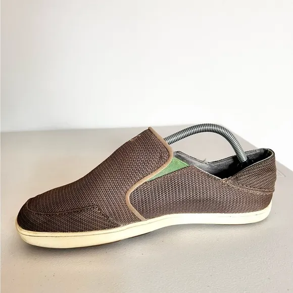 Olukai Men’s Shoes Nohea Mesh Slip On Size 9 Boat Shoes