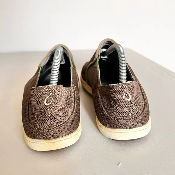 Olukai Men’s Shoes Nohea Mesh Slip On Size 9 Boat Shoes
