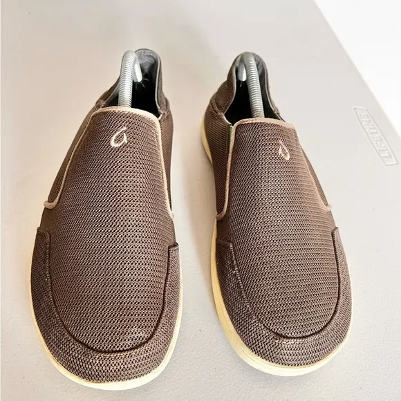 Olukai Men’s Shoes Nohea Mesh Slip On Size 9 Boat Shoes