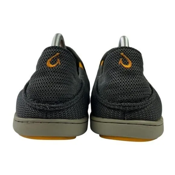 Olukai Nohea Drop‎ in Heel Mesh Slip On Boat Shoes Slides Mens Size 9