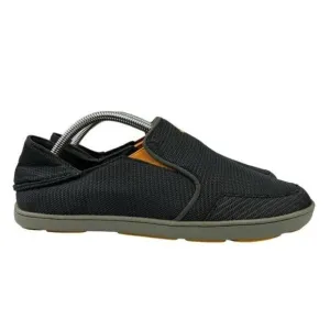 Olukai Nohea Drop‎ in Heel Mesh Slip On Boat Shoes Slides Mens Size 9